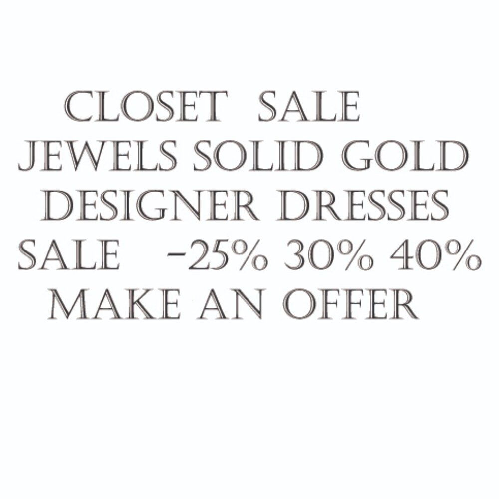 CLOSET SALE MAKE AN OFFER CLOSE OUT